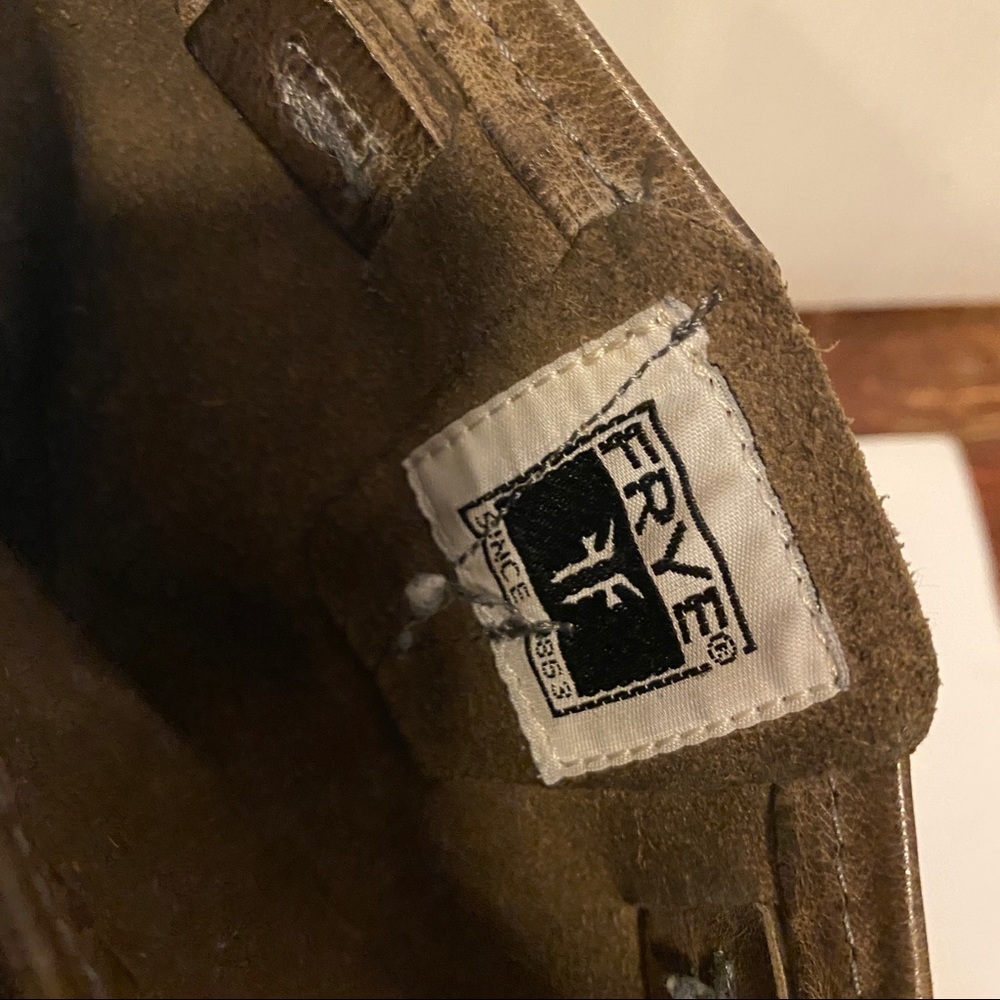 Frye Distressed Veronica Short Boot - Picture 12 of 13